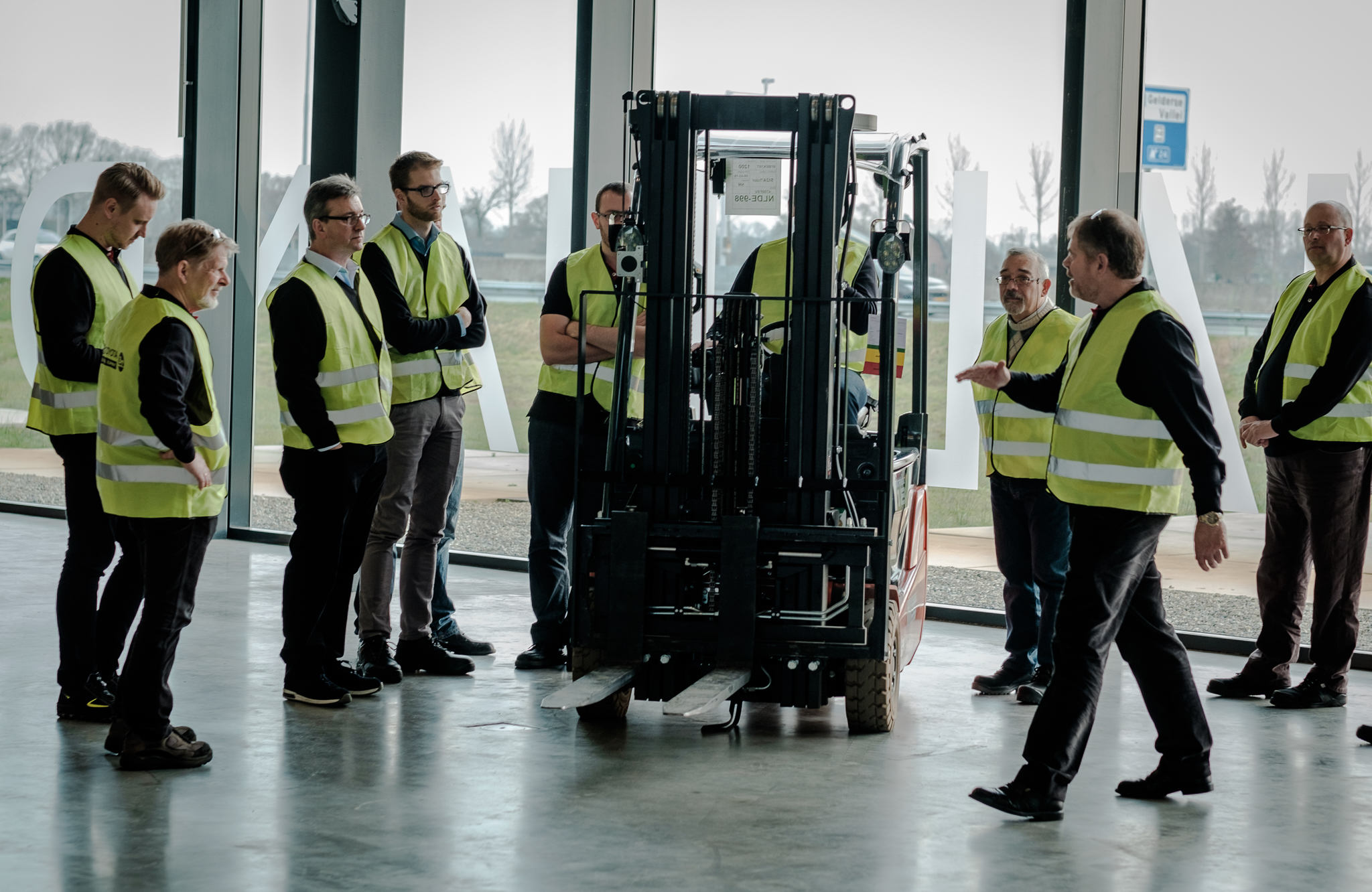 Veiligheidsvoorschriften in warehouses